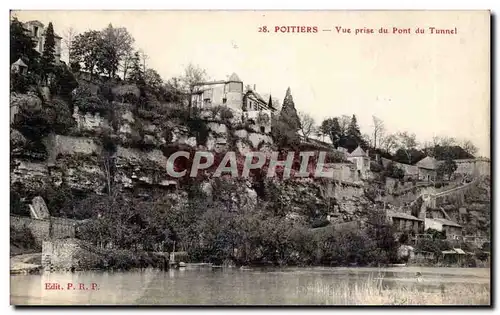 Poitiers - Vue prise du Pont du Tunnel - Ansichtskarte AK