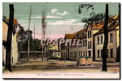 Campe de Bitche - Batiments de la Foret - Cartes postales