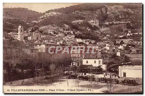 Villefranche sur Mer - Place Wilson - Cartes postales