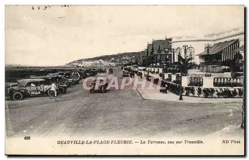 Deauville - La Plage Fleurie - La Terrasse - Cartes postales