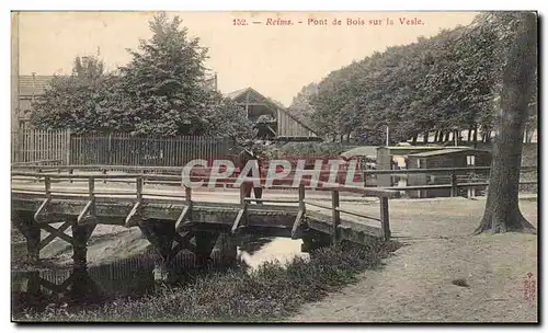 Reims - Pont de Bois sur la Vesle - Ansichtskarte AK