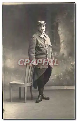 CARTE PHOTO Soldat Militaria