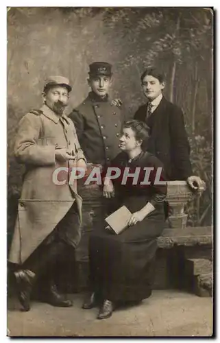 CARTE PHOTO Soldats Militaria