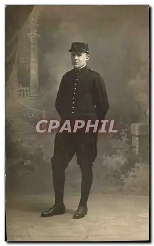 CARTE PHOTO Soldat Militaria