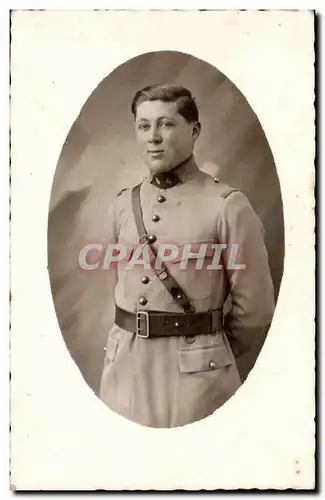 CARTE PHOTO Soldat Militaria