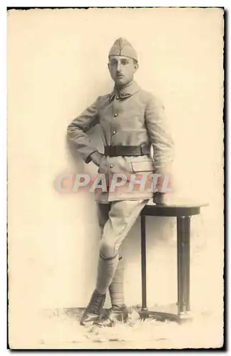 CARTE PHOTO Soldat Militaria