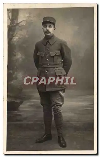 CARTE PHOTO Soldat Militaria