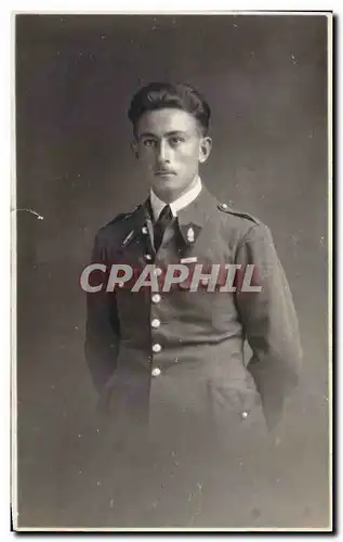 CARTE PHOTO Soldat Militaria