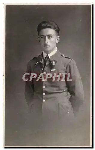 CARTE PHOTO Soldat Militaria