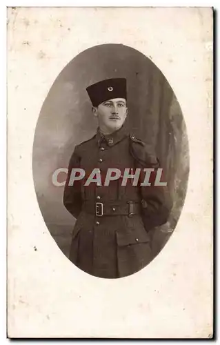 CARTE PHOTO Algerie Constantine Soldat Militaria