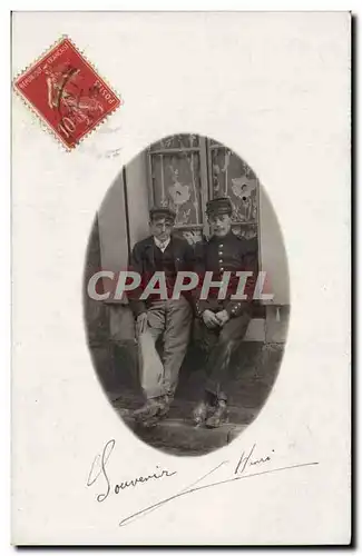 CARTE PHOTO Militaria Soldats