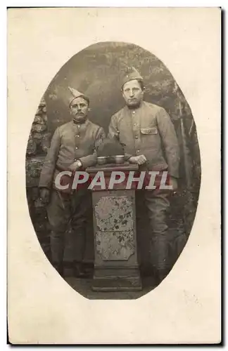 CARTE PHOTO Militaria Soldats