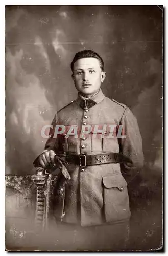 CARTE PHOTO Militaria Soldat