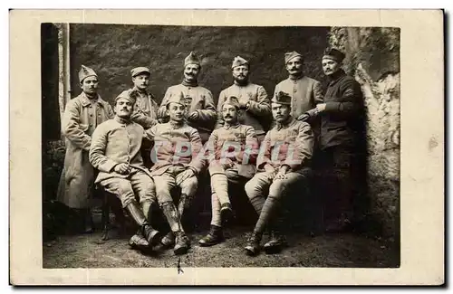 CARTE PHOTO Militaria Soldats