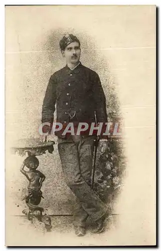 CARTE PHOTO Militaria Soldat