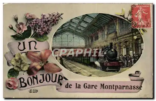 Paris - 15 - Gare Montparnasse Train - Cartes postales