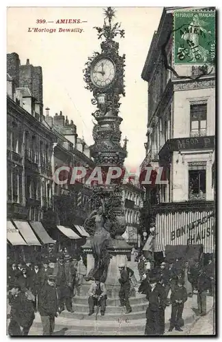 Amiens - L Horloge Dewailly - Ansichtskarte AK