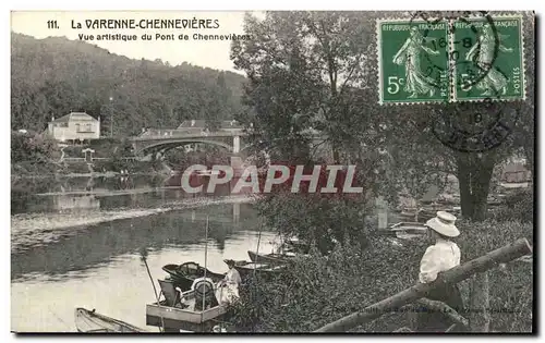 La Varenne Chennevieres - Vue Artistique du Pont - Cartes postales