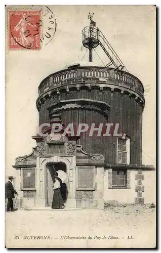 Auvergne - L Observatoire du Puy de Dome - Cartes postales