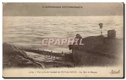 Vue prise du Sommet du Puy de Dome - Cartes postales