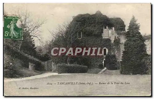 Tancarville - Ruines de la Tour du Lion - Cartes postales