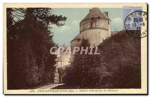 Tancarville - Entree du Chateau - Cartes postales