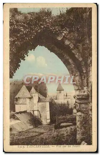 Tancarville - Vue sur les Tours - Cartes postales