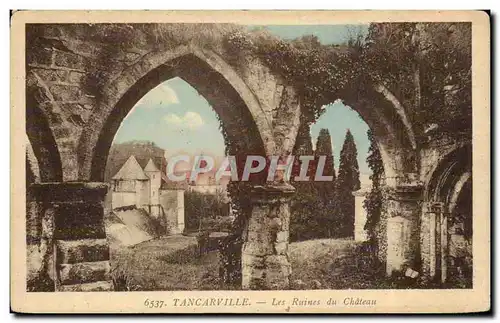 Tancarville - Ruines de la Chapelle - Ansichtskarte AK