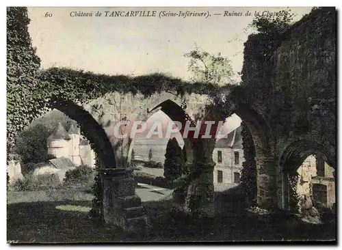 Tancarville - Ruines de la Chapelle - Ansichtskarte AK