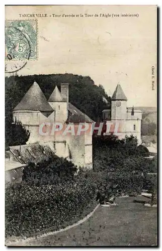 Tancarville - Le Chateau - Tour d Entree et la Tour de l Aigle - Ansichtskarte AK