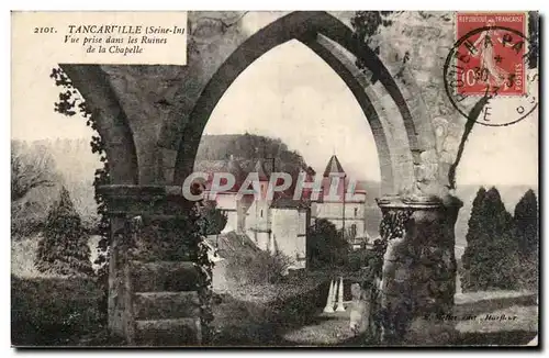 Tancarville - Ruines de la Chapelle - Ansichtskarte AK