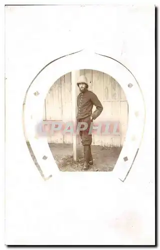 CARTE PHOTO Soldat Militaria
