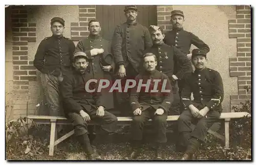 CARTE PHOTO Soldats Militaria