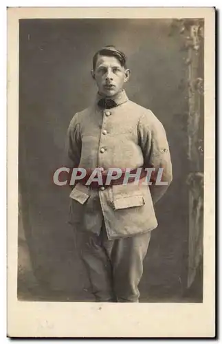 CARTE PHOTO Soldat Militaria