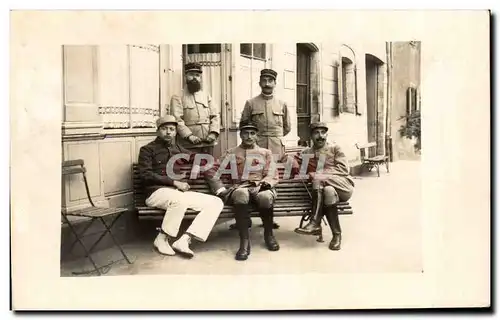 CARTE PHOTO Soldats Militaria