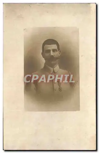 CARTE PHOTO Soldat Militaria