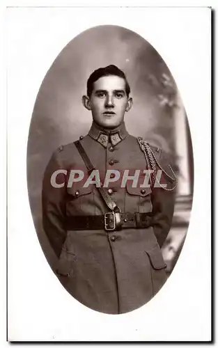 CARTE PHOTO Soldat Militaria