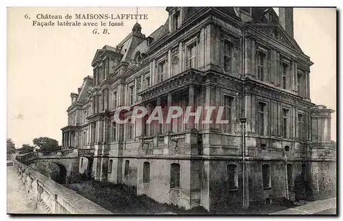 Maisons Laffitte - Le Chateau - Facade Laterale - Cartes postales