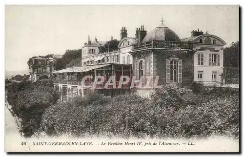 Saint Germain en Laye - Le Pavillon Henri IV - Cartes postales