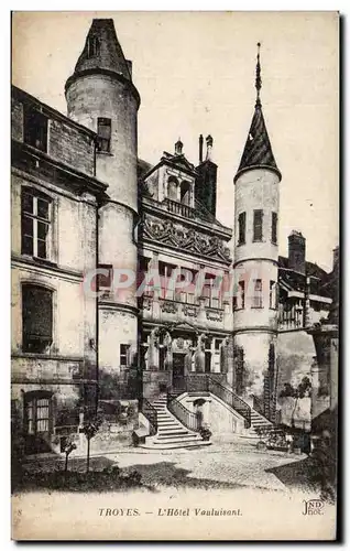 Troyes - Hotel Vauluisant - Cartes postales