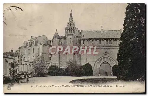 Environs de Tours - Marmoutiers - L Abbaye - Ansichtskarte AK