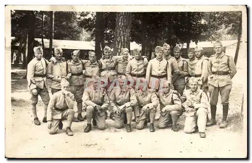 CARTE PHOTO Militaria Soldats