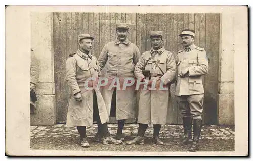 CARTE PHOTO Militaria Soldats