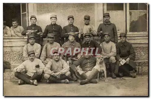 CARTE PHOTO Militaria Soldats