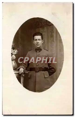CARTE PHOTO Militaria Soldat
