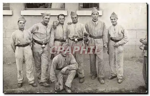 CARTE PHOTO Militaria Soldats