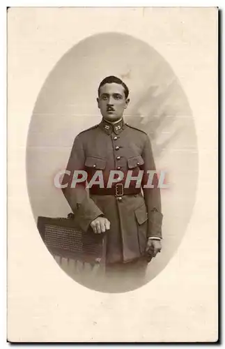 CARTE PHOTO Militaria Soldat