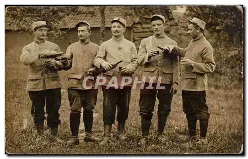 CARTE PHOTO Militaria Soldats