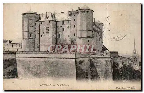 Saumur - Le Chateau - Cartes postales