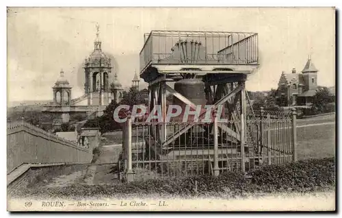 Rouen - Bon - Secours - Bonsecours - La Cloche - Ansichtskarte AK